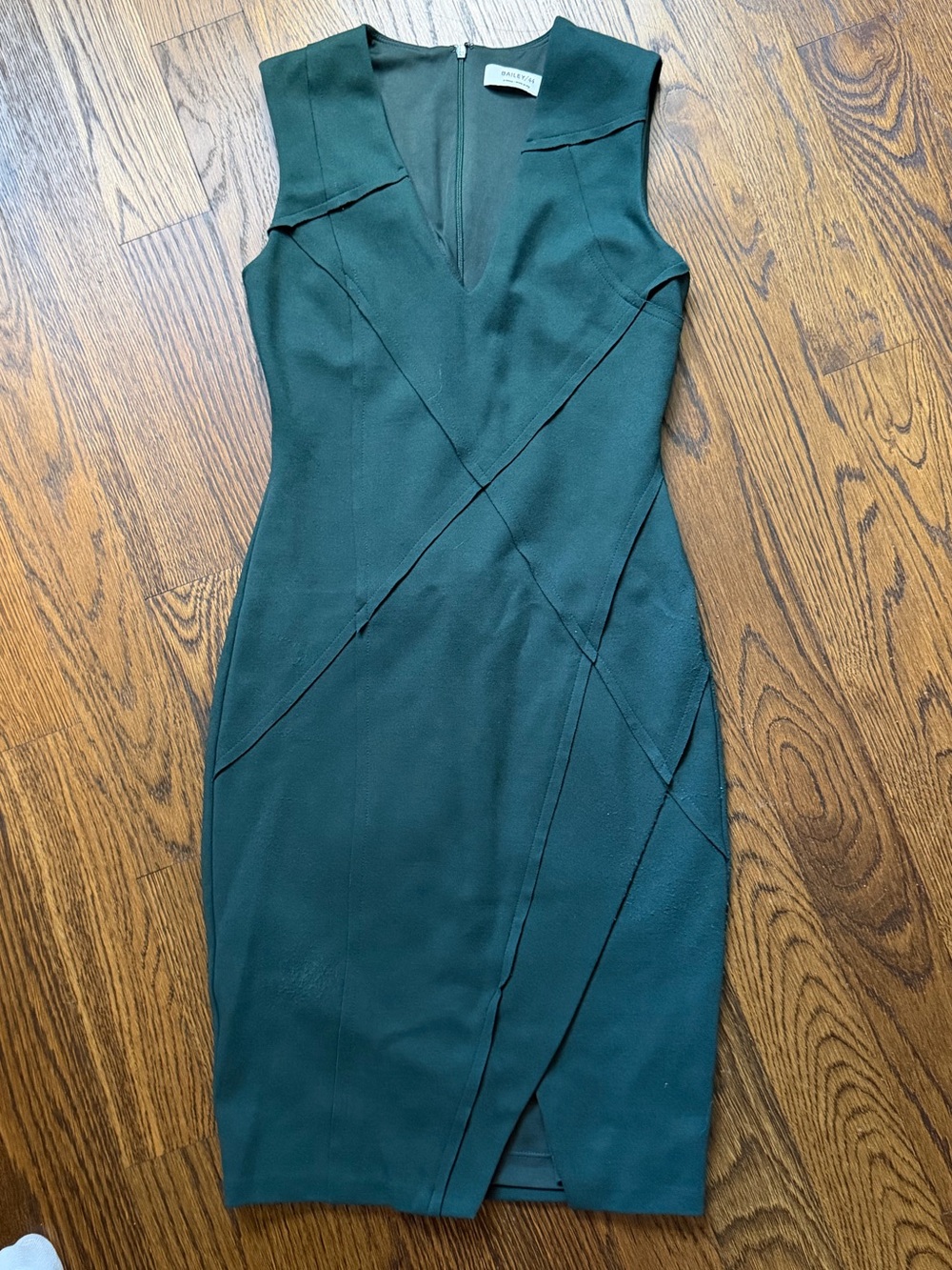 Bailey 44 Dark Teal Sleeveless Sheath Dress